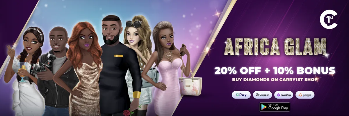 Africa Glam 20% off +10% Bonus Nigeria